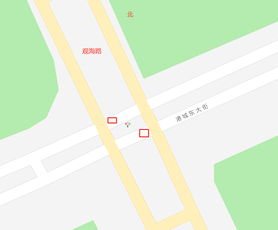 民意通｜网友反映莱山区港城东大街与观海路交叉路口处道路坑洼不平